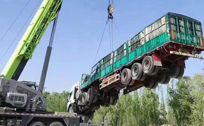 光明区道路脱困救援案例